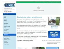 Tablet Screenshot of linnellbros.co.uk